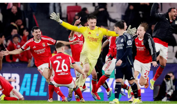 Benfica 4-2 Real Madrid: Trubin’s Last-Minute Goal Sends Madrid to UCL Play-Offs