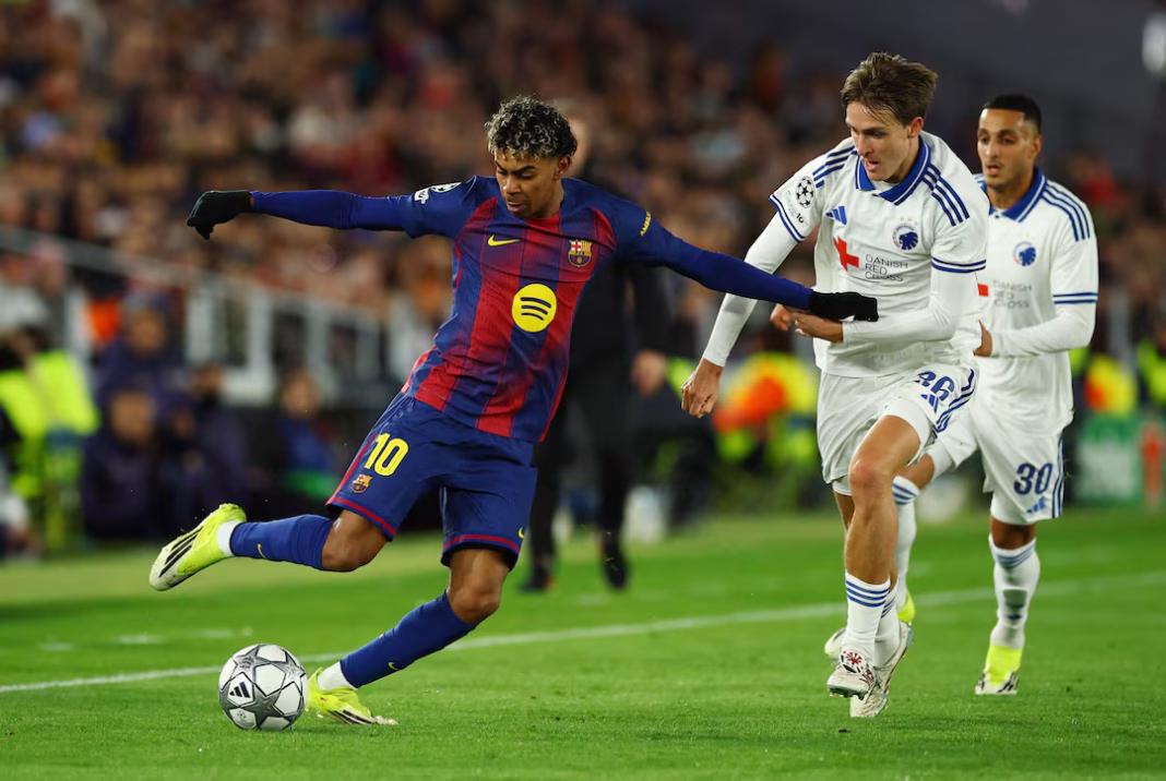Barcelona 4-1 Copenhagen: Yamal Shines as Barça Seal UCL Last-16 Spot