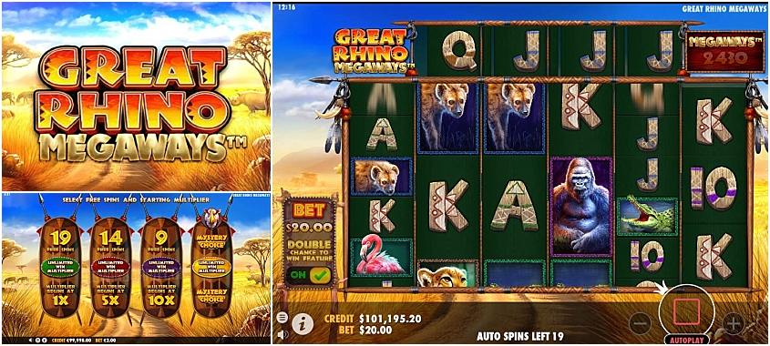 Play Great Rhino Megaways in Kenya – Real Money Slot with Big Wins on Bangbet
