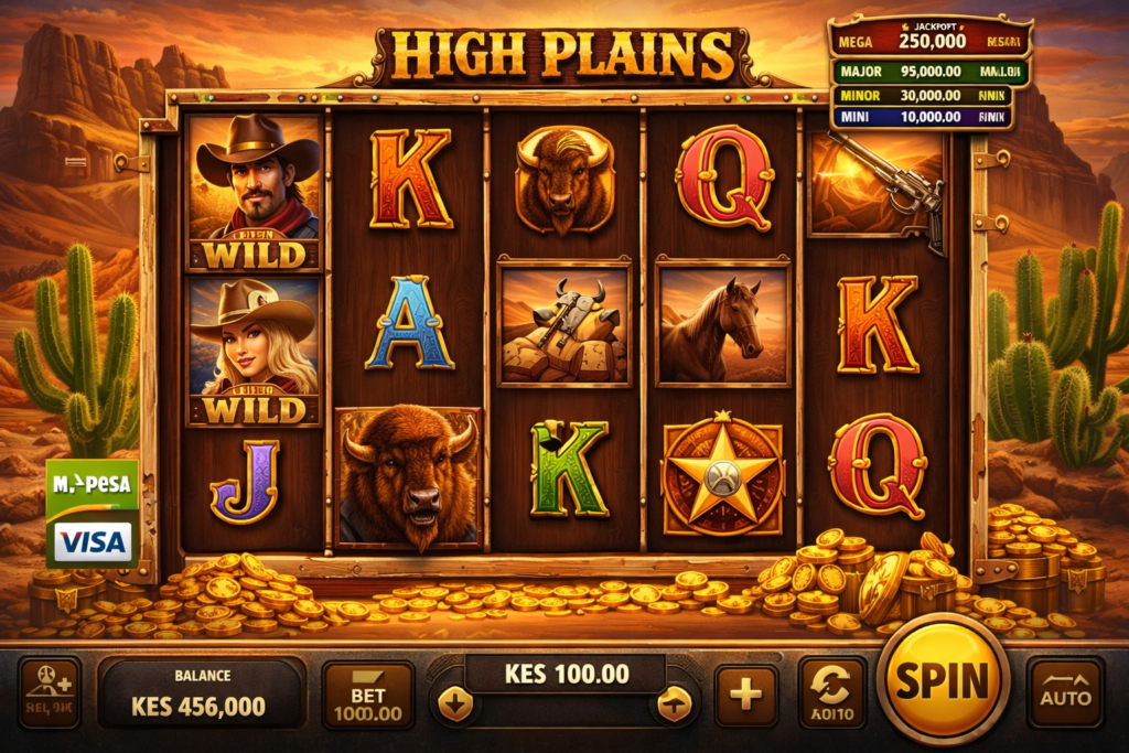 Play High Plains Online in Kenya – Full Guide, Features and Bangbet Jackpot Rewards
