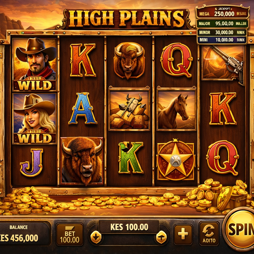 Play High Plains Online in Kenya – Full Guide, Features and Bangbet Jackpot Rewards
