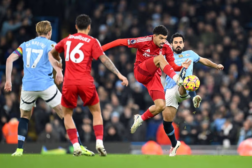 Manchester City 2–2 Nottingham Forest: City Slip in Title Race After Etihad Thriller
