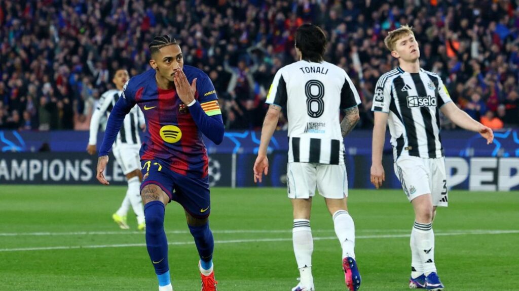 Barcelona 7-2 Newcastle: Barça Run Riot to Storm into UCL Quarter-Finals
