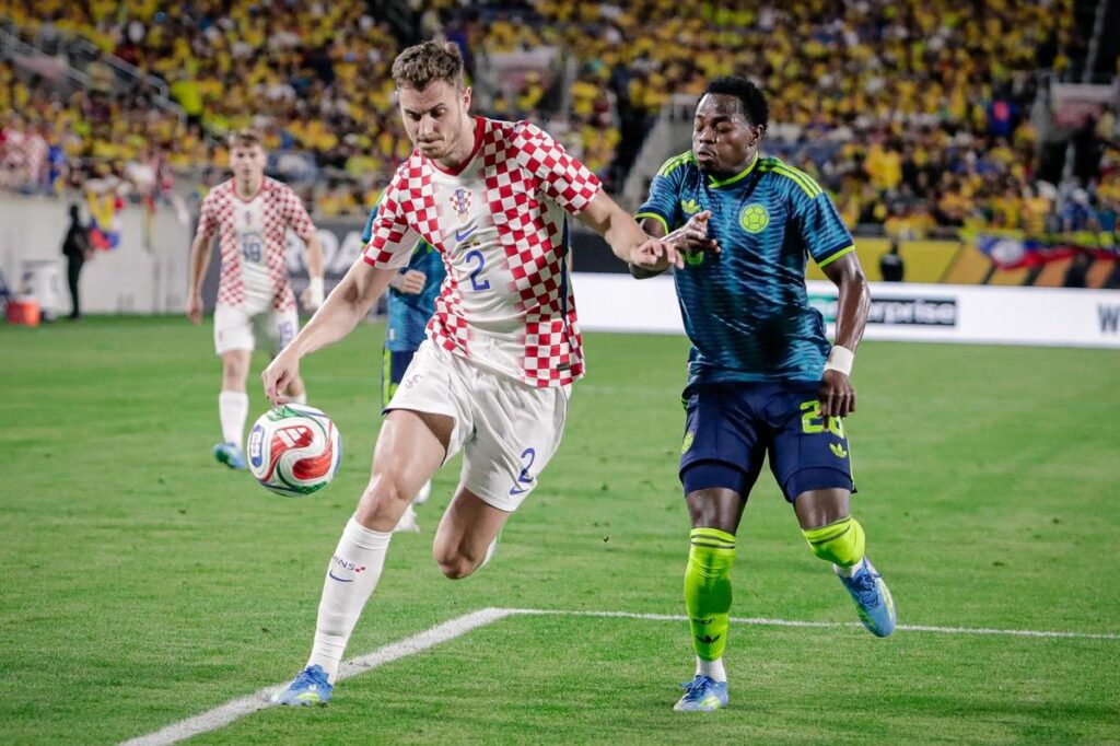 Croatia 2-1 Colombia: Vušković, Matanović Seal Comeback Win