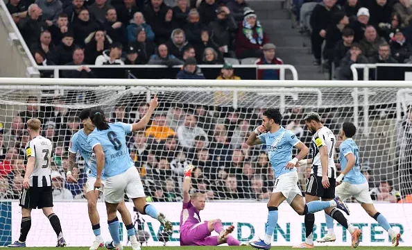 Manchester City Beat Newcastle 3-1 to Reach the FA Cup quarter-finals
