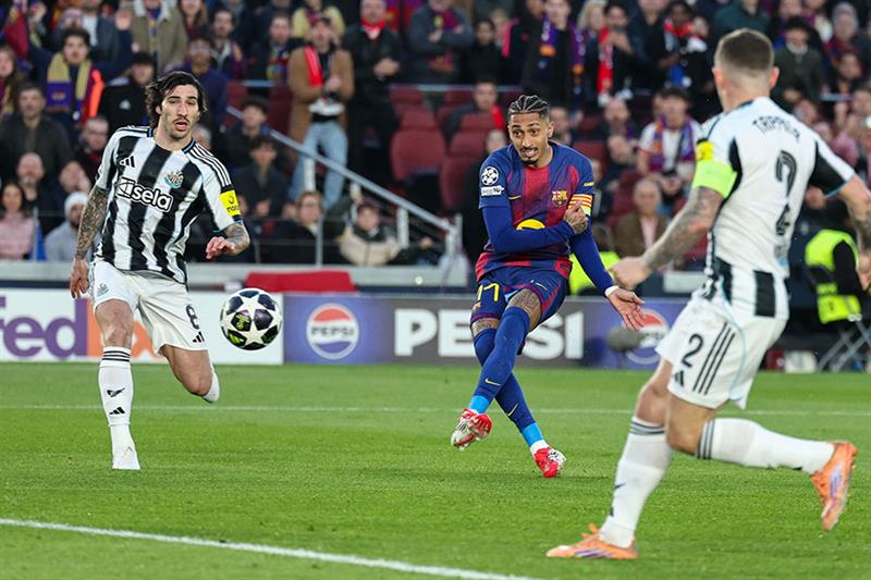 Barcelona 7-2 Newcastle: Barça Run Riot to Storm into UCL Quarter-Finals
