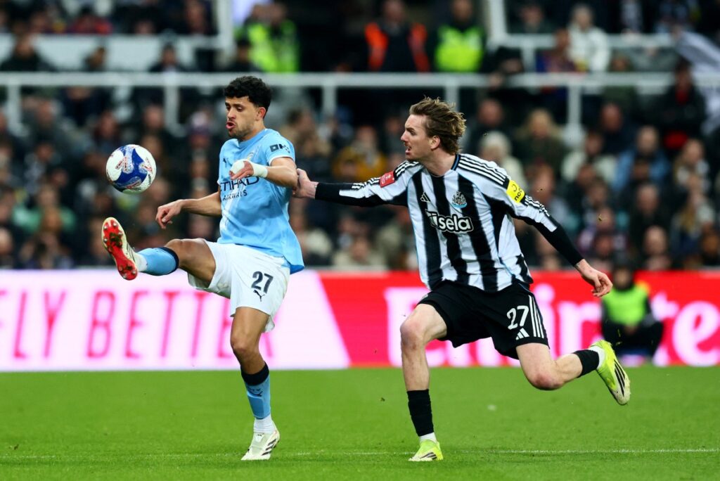 Manchester City Beat Newcastle 3-1 to Reach the FA Cup quarter-finals
