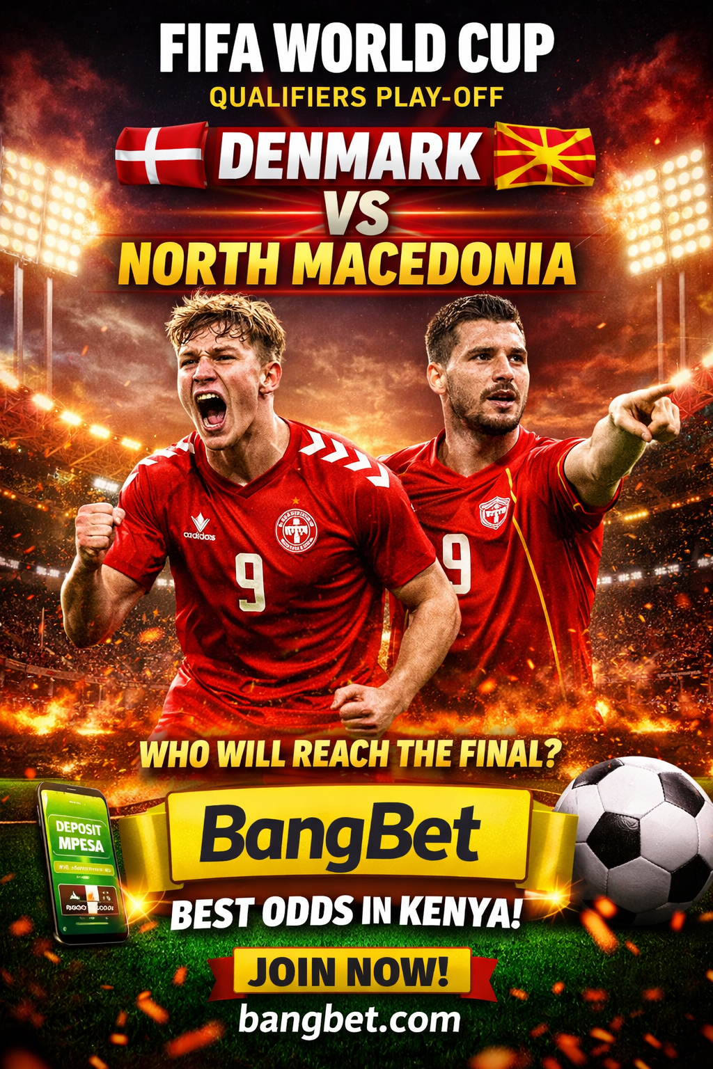 Denmark vs North Macedonia Prediction: Danes Eye Play-Off Final Spot