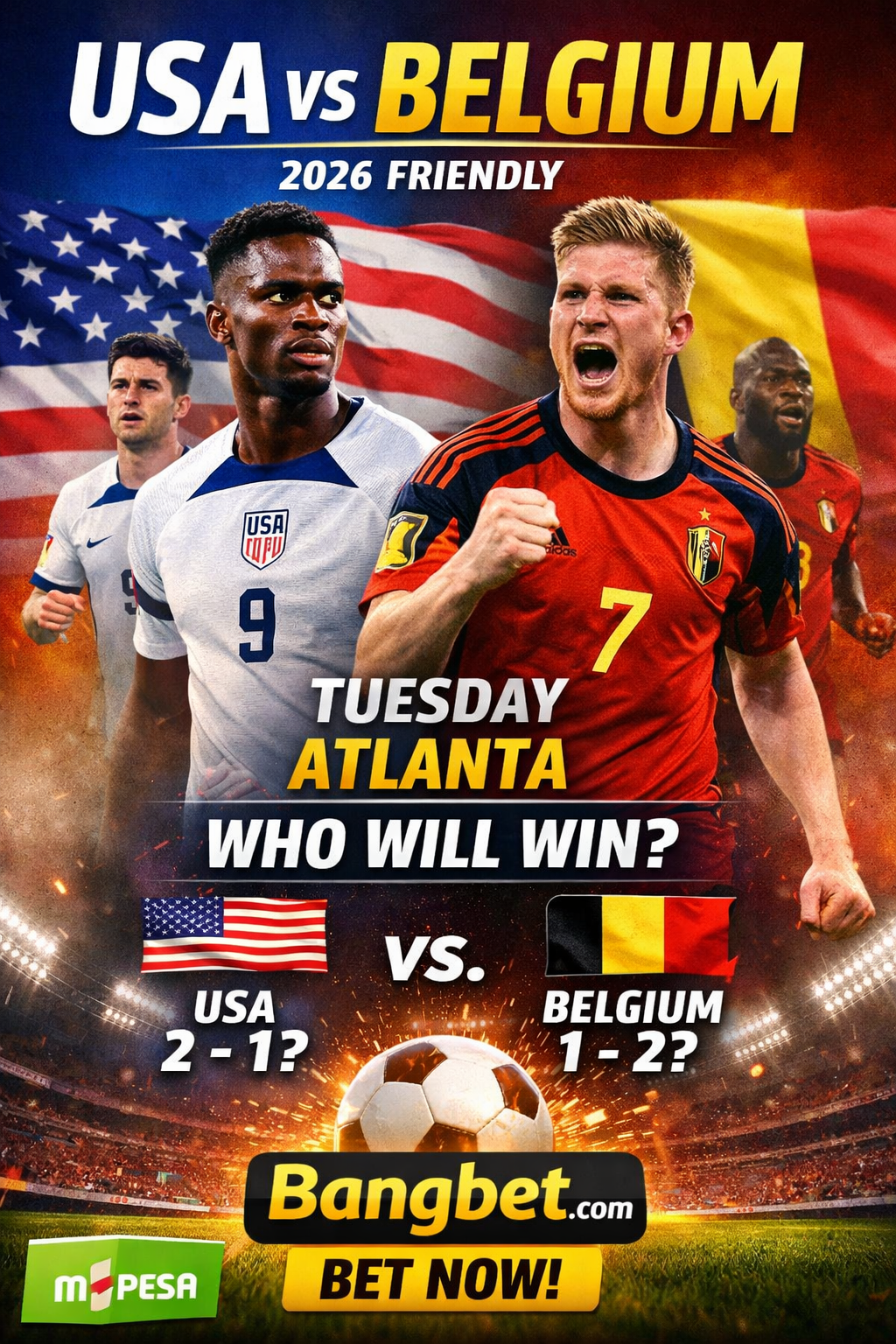 USA vs Belgium Prediction: Belgium Eye Comeback Win (2026 Friendly)