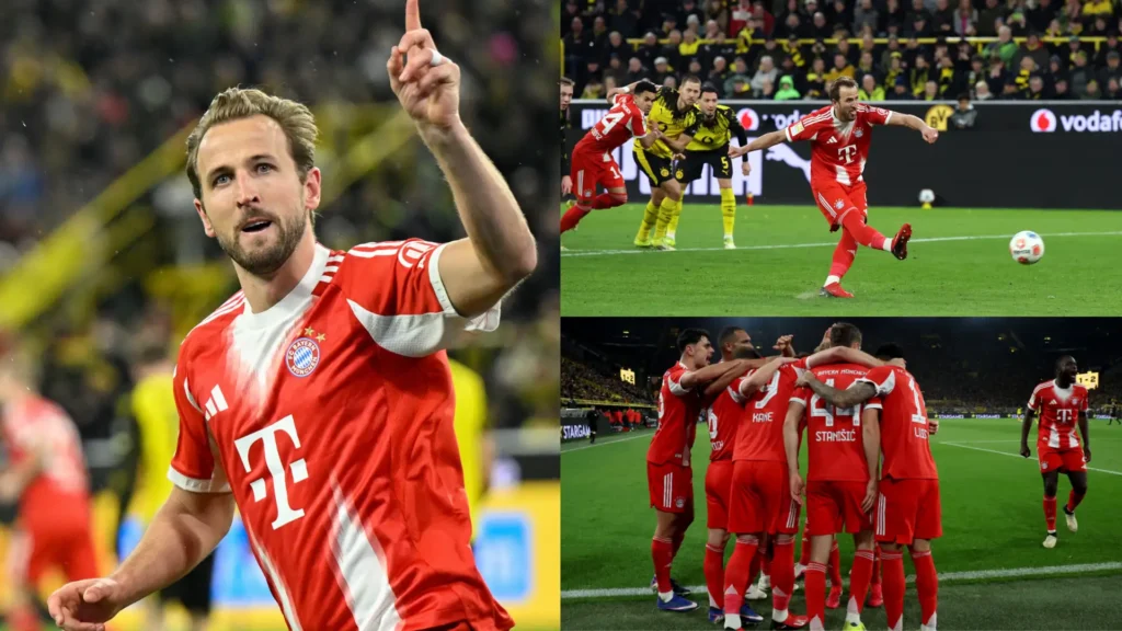 Kane Brace Powers Bayern Past Dortmund in Der Klassiker Thriller
