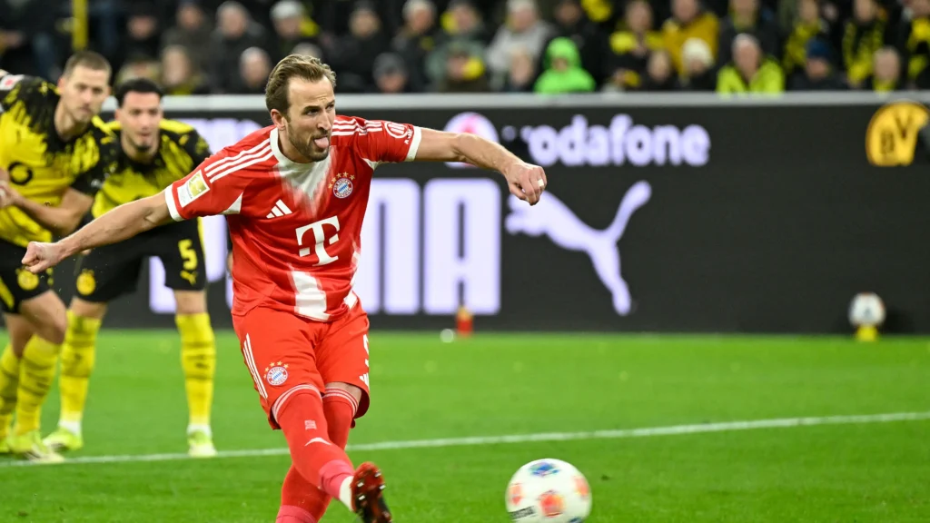 Kane Brace Powers Bayern Past Dortmund in Der Klassiker Thriller
