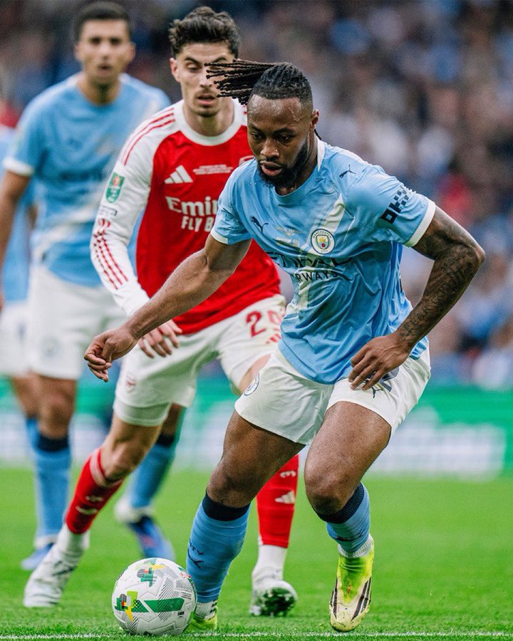Man City 2-0 Arsenal: O’Reilly Brace Wins Carabao Cup Final