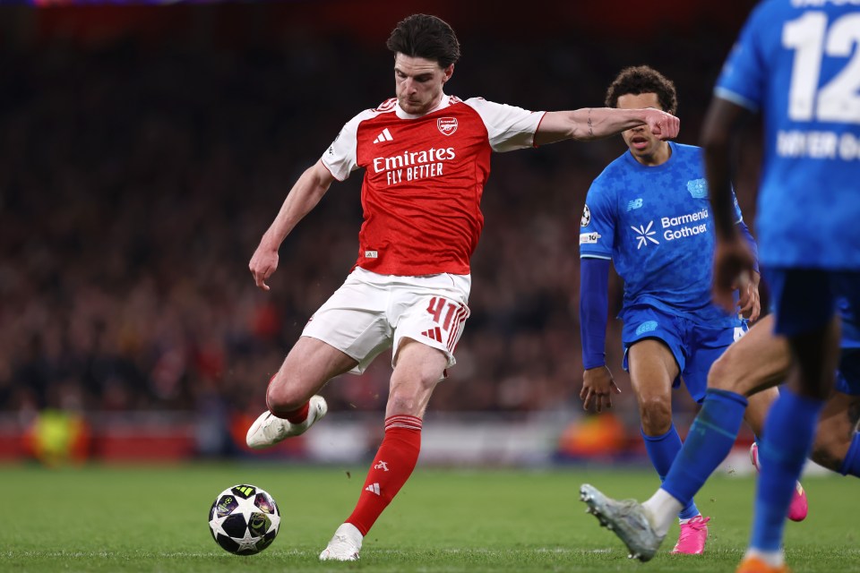 Arsenal Beat Leverkusen 2-0 to Reach UCL Quarter-Finals
