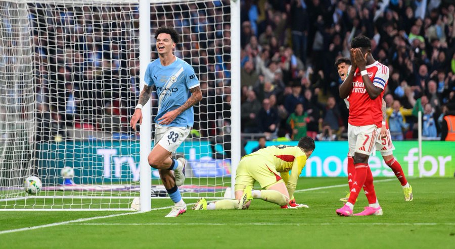 Man City 2-0 Arsenal: O’Reilly Brace Wins Carabao Cup Final