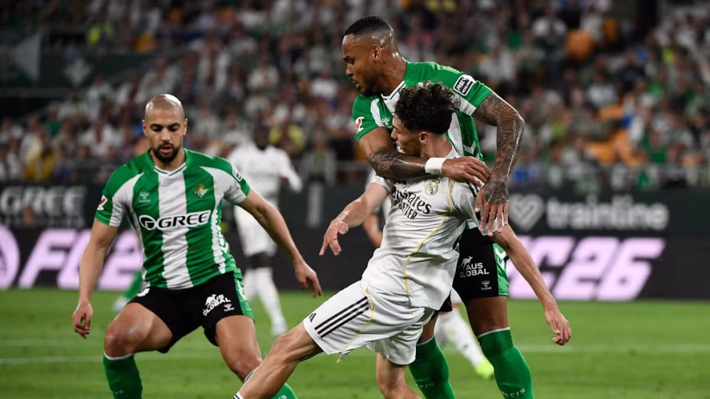Real Betis 1-1 Real Madrid: Bellerín’s Late Goal Stuns Los Blancos 