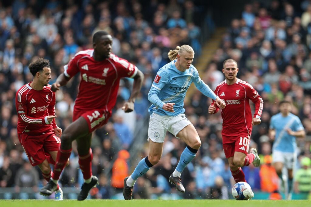 Man City vs Liverpool: Haaland Hat-Trick Sends City to FA Cup Semi-Finals