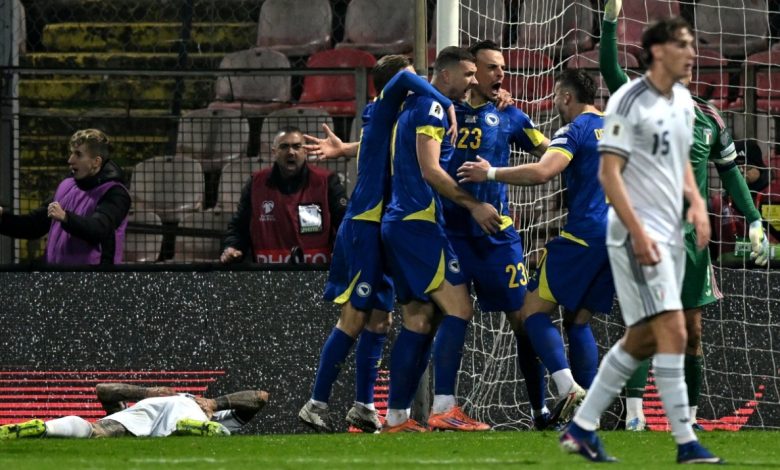 Italy Crash Out as Bosnia Seal Historic World Cup Qualification