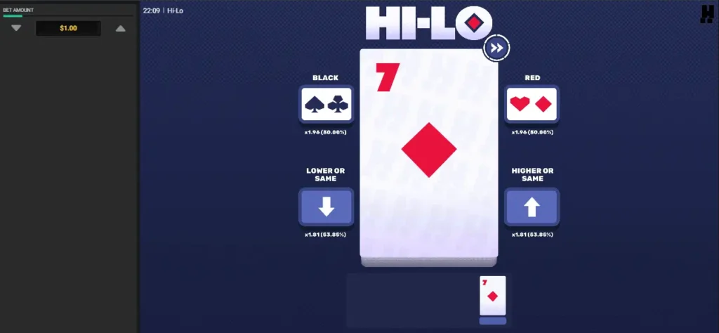 Cards HI-LO Kenya: Play HI-LO Cards Online for Real Money