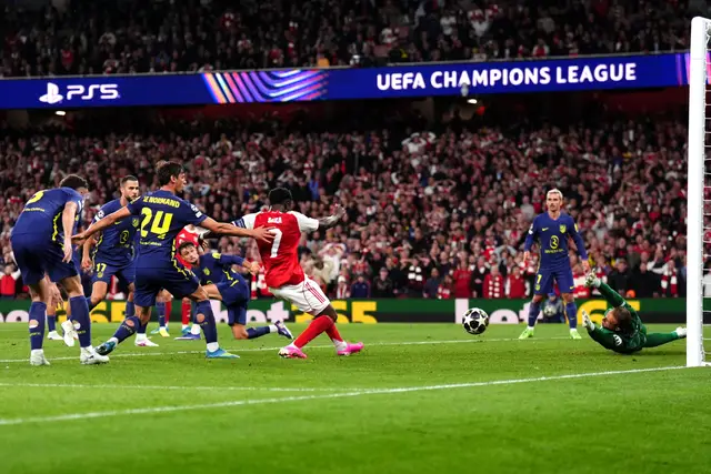 Arsenal Reach Champions League Final After Saka Sinks Atlético Madrid