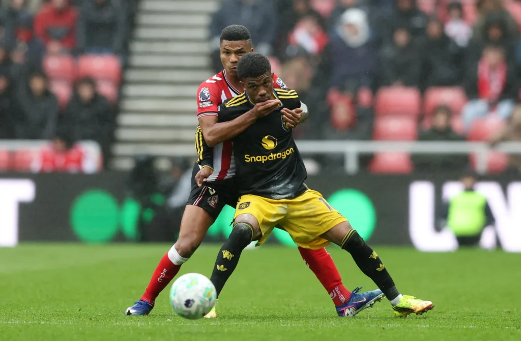 Sunderland vs Man United: Red Devils Stumble in Goalless Draw 