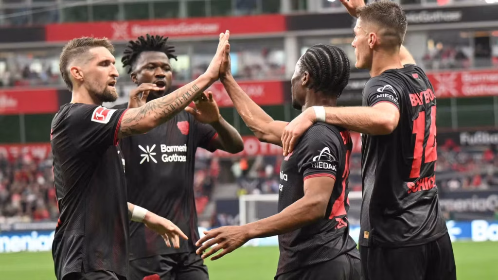 Leverkusen 4-1 Leipzig: Schick Hat-Trick Sends Bayer Into Top Four 