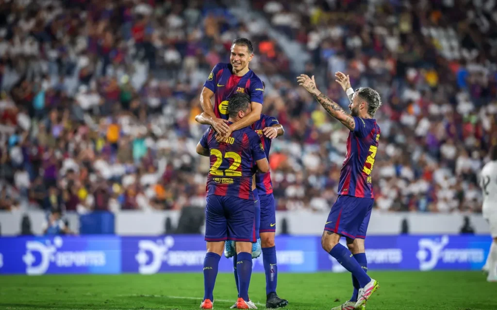 Barcelona Beat Real Madrid 2-0 to Win the LaLiga Title