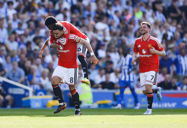 Manchester United Beat Brighton 3-0 as Bruno Fernandes Breaks EPL Assist RecordÂ