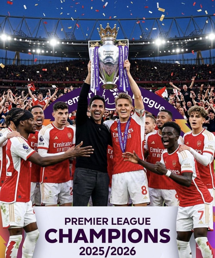 Arsenal End 22-Year Wait to Win Premier League Title