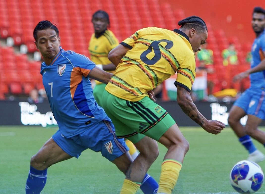 Jamaica Beat India 2-0 in an International Friendly Clash