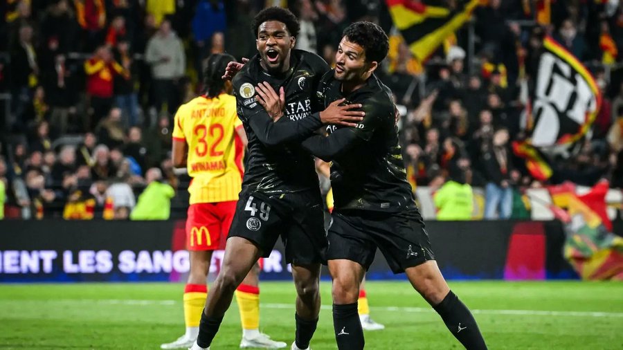 PSG Clinch Historic Fifth Straight Ligue 1 Title After Beating Lens
