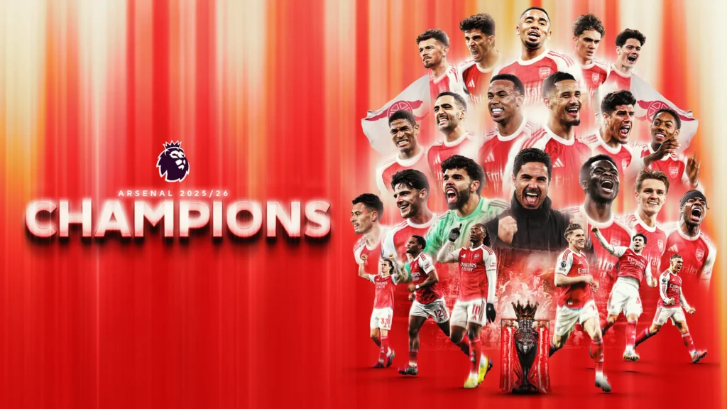 Arsenal End 22-Year Wait to Win Premier League Title
