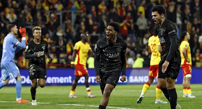 PSG Clinch Historic Fifth Straight Ligue 1 Title After Beating Lens
