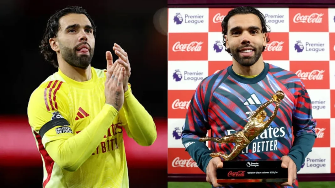 David Raya Wins EPL 2025/26 Golden Glove Award