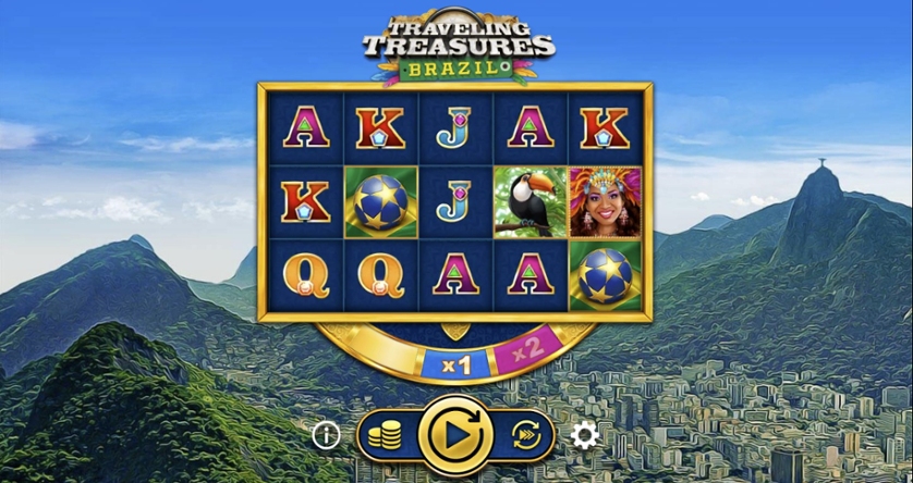 Play Traveling Treasures Brazil Online in Kenya for Real Money