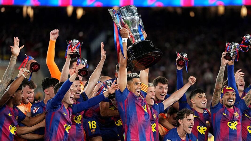 Barcelona Beat Real Madrid 2-0 to Win the LaLiga Title