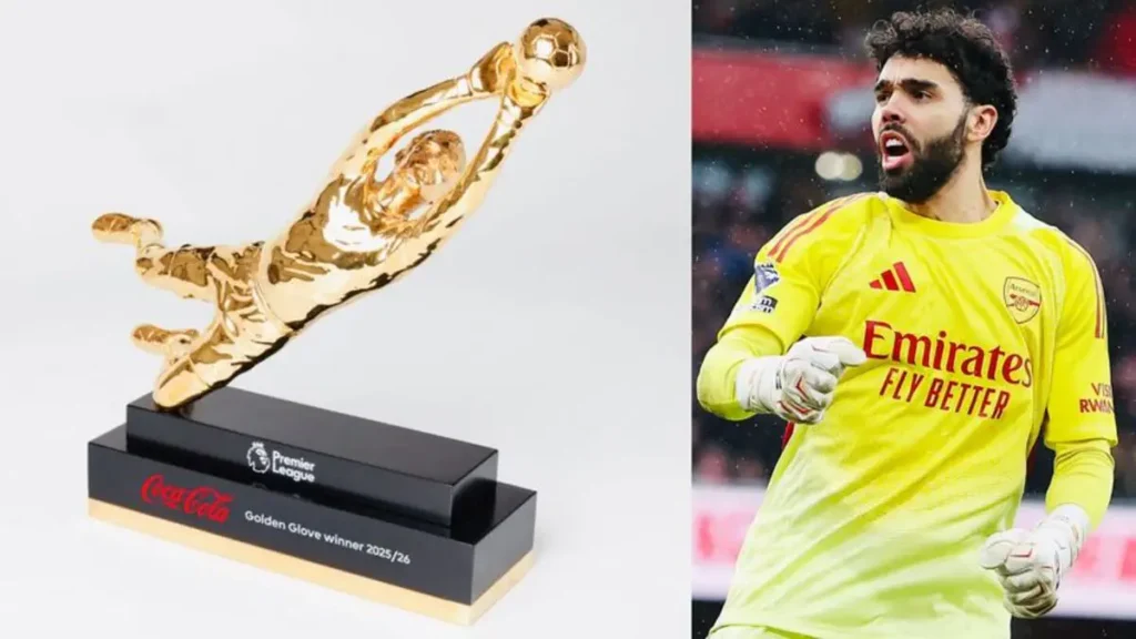 David Raya Wins EPL 2025/26 Golden Glove Award