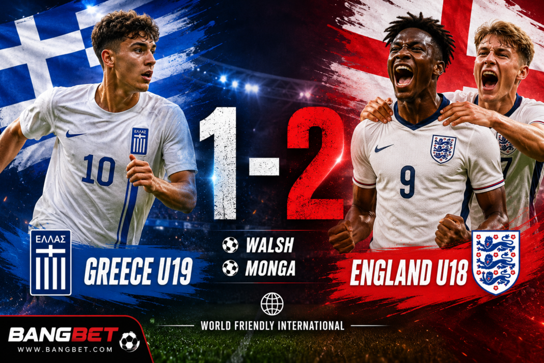 England U18 Edge Greece U19 in an Entertaining Friendly Clash