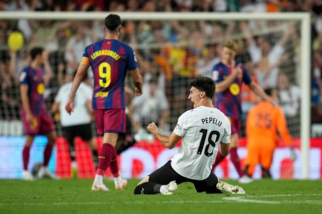 Valencia Shocks Barcelona 3-1 Despite Missing Out on Europe