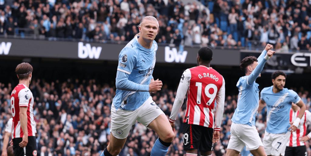 Manchester City Beat Brentford 3-0 to Keep Arsenal Under Pressure