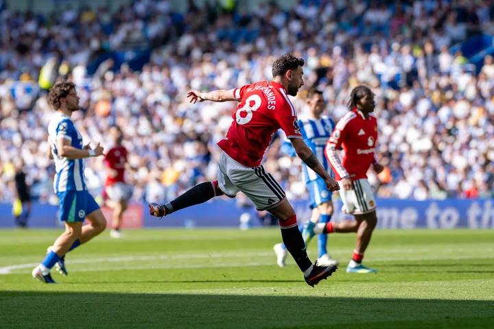 Manchester United Beat Brighton 3-0 as Bruno Fernandes Breaks EPL Assist Record 