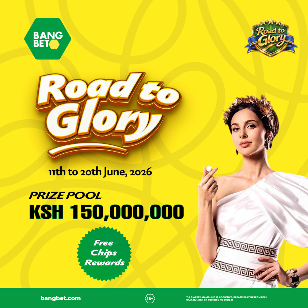 BangBet x Pragmatic Play – Road to Glory: Win Up to 1,000x Multipliers and KSH 150M Prize Pool