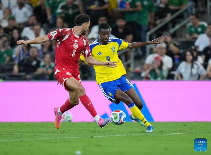 Sweden Thrash Tunisia 5-1 in FIFA World Cup 2026 Opener