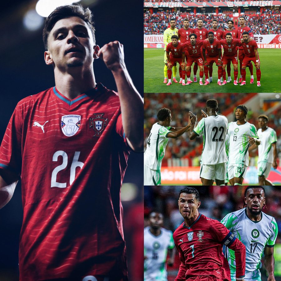 Portugal 2-1 Nigeria: Conceição Fires Portugal to Victory