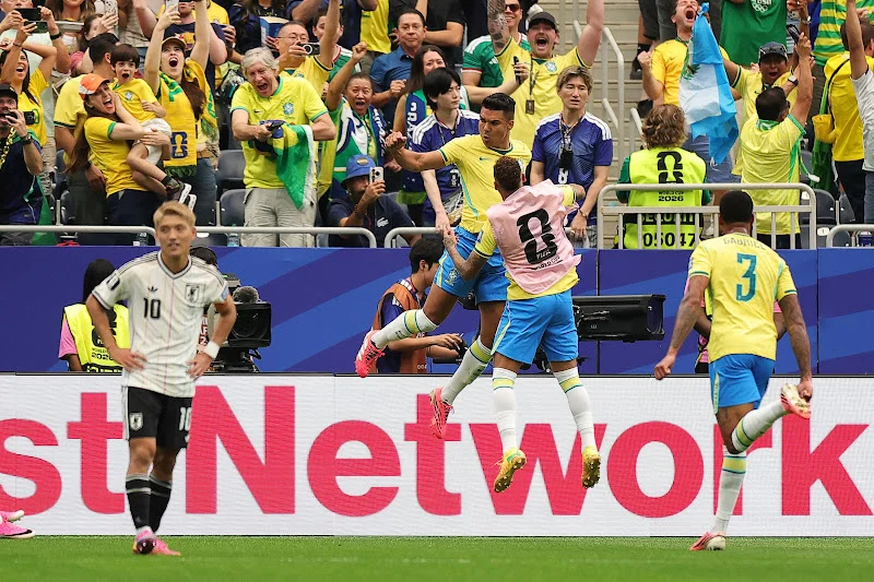 Brazil Beats Japan 2-1 to Reach World Cup Quarter-Finals 