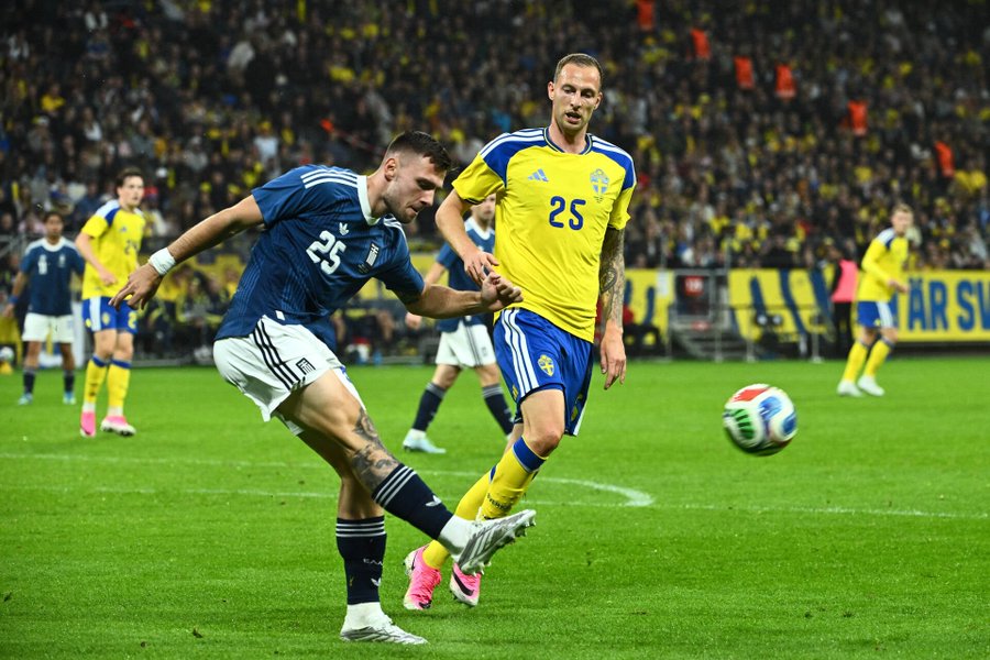 Sweden 2-2 Greece: Last-Gasp Equalizer Seals Friendly Draw 