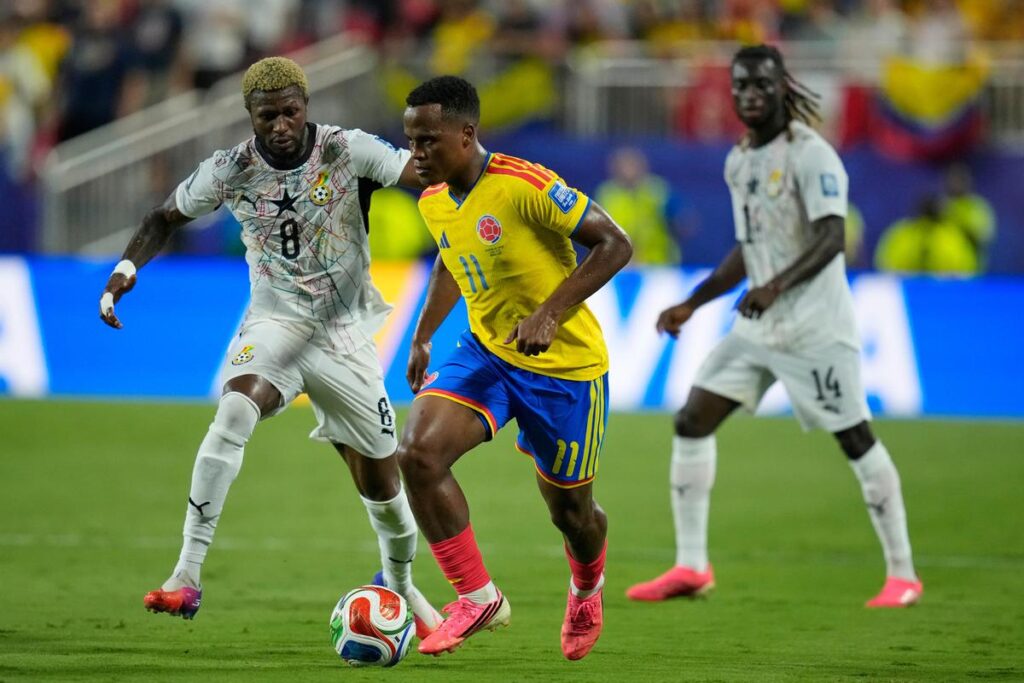 Colombia Edge Ghana 1-0 to Reach FIFA World Cup Round of 16