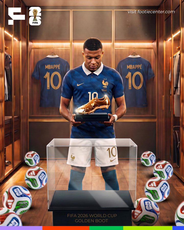 Kylian Mbappé Wins FIFA World Cup 2026 Golden Boot Despite France Falling Short