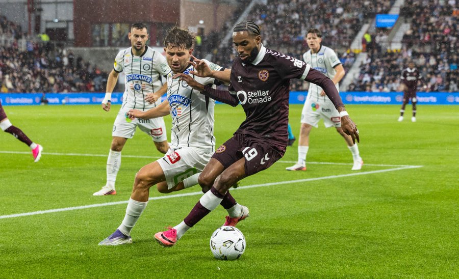 Sturm Graz Beat Hearts 2-0 in UCL Qualifier