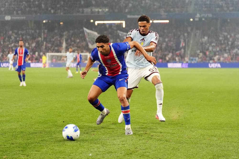 PSG 2-1 Aston Villa: Doué Seals UEFA Super Cup Win