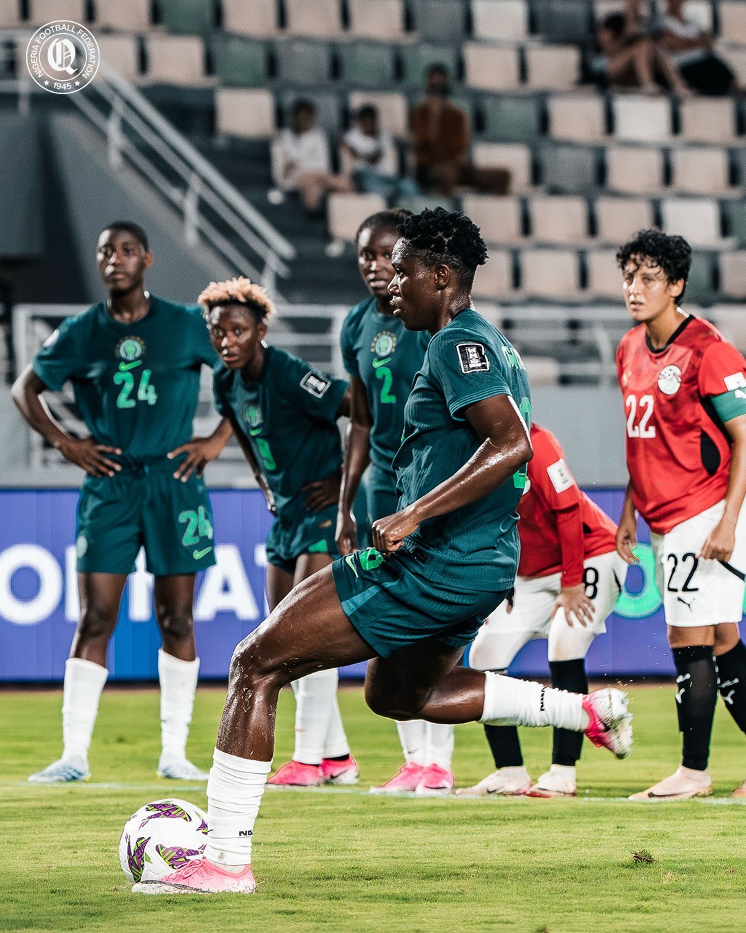Nigeria Women Crush Egypt 6-2 in Women's AFCON Round 3